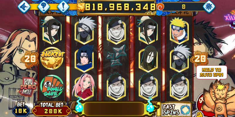 Giới thiệu tổng quan game slot Naruto 789club