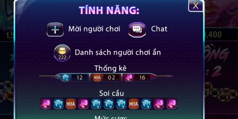 Tỷ lệ trả thưởng Rồng Hổ 789club như thế nào?